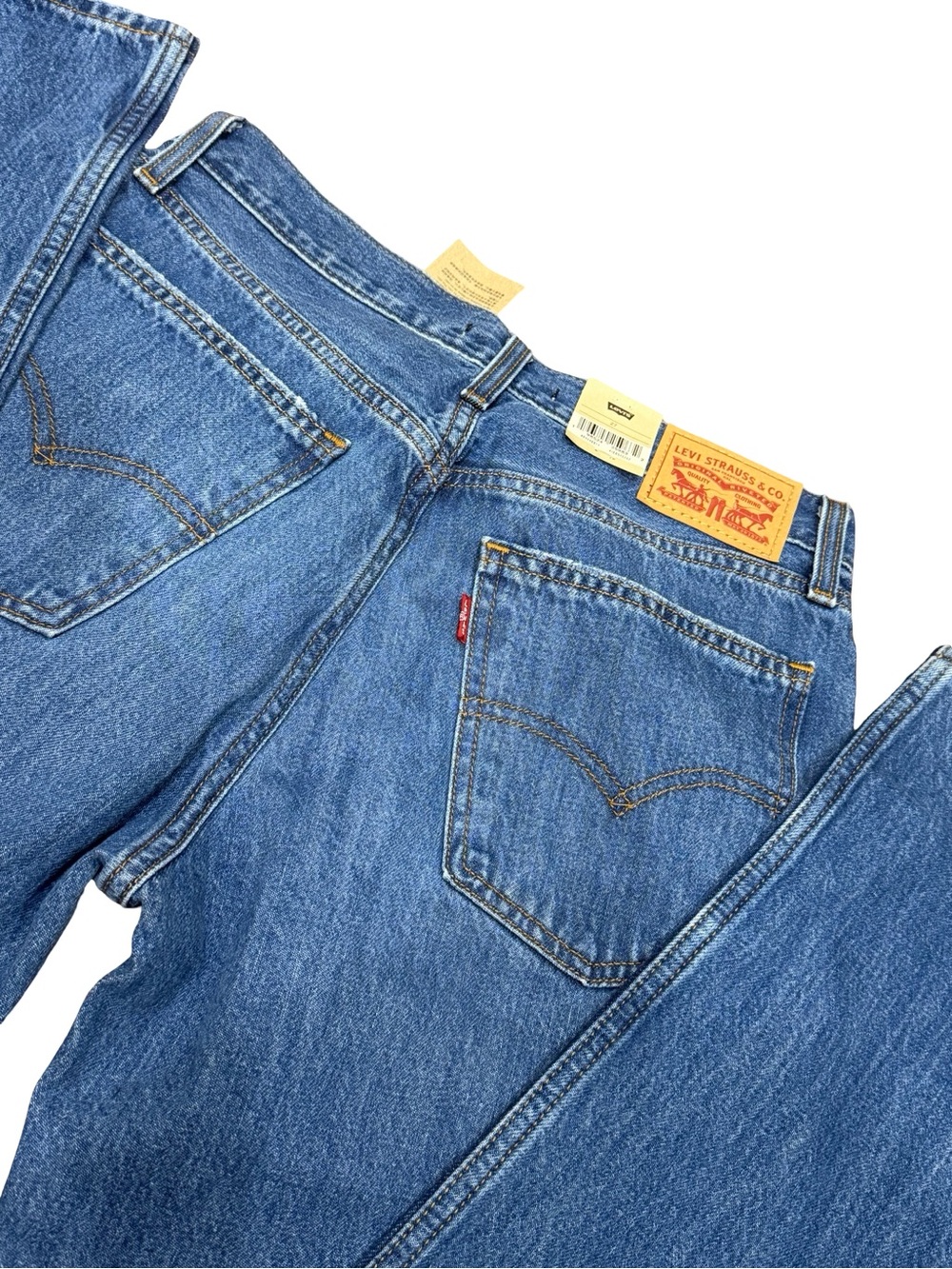 👖 NWT Levi's Low Pro Mid Rise‎ Straight Leg Jeans Women's 27